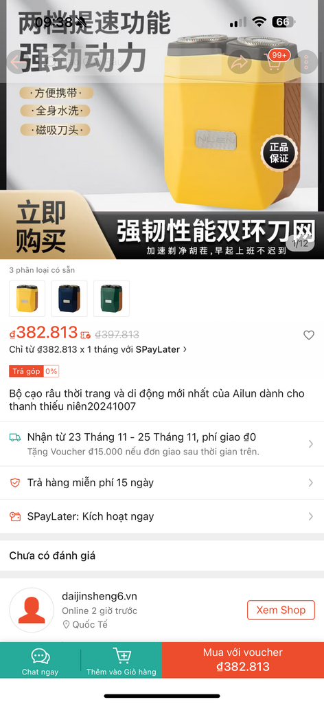 Máy cạo râu Mini Bully NLEN, chống nước, lưỡi dao đôi 3D hút nam châm. 2 Máy cạo râu Mini Bully NLEN, chống nước, lưỡi dao đôi 3D hút nam châm.