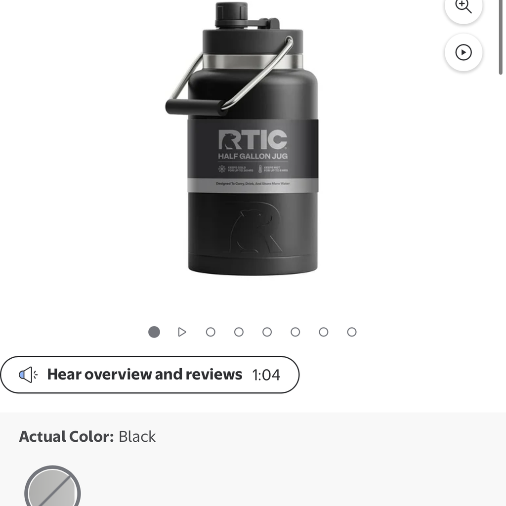Bình Giữ Nhiệt RTIC Insulated Jug (1.8L) - Hàng Mỹ- Giữ Lạnh 24H 4 Bình Giữ Nhiệt RTIC Insulated Jug (1.8L) - Hàng Mỹ- Giữ Lạnh 24H