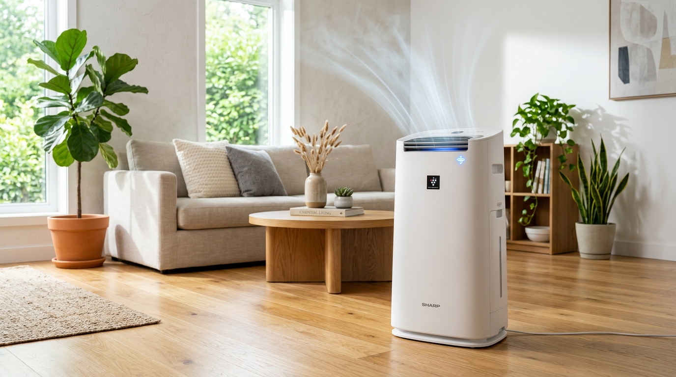 Hướng Dẫn Cách Sử Dụng Máy Lọc Không Khí Sharp Chi Tiết Từ A Đến Z 2026 2 Màng lọc HEPA và máy lọc không khí Sharp chính hãng tại Hiếu Tạp Hóa