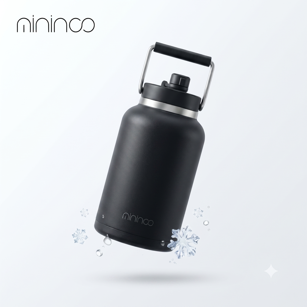 Bình giữ nhiệt khổng lồ MININCO 3.6L Giữ Lạnh 24 Giờ, Thép ko gỉ 18/8 2 Bình giữ nhiệt khổng lồ MININCO 3.6L Giữ Lạnh 24 Giờ, Thép ko gỉ 18/8