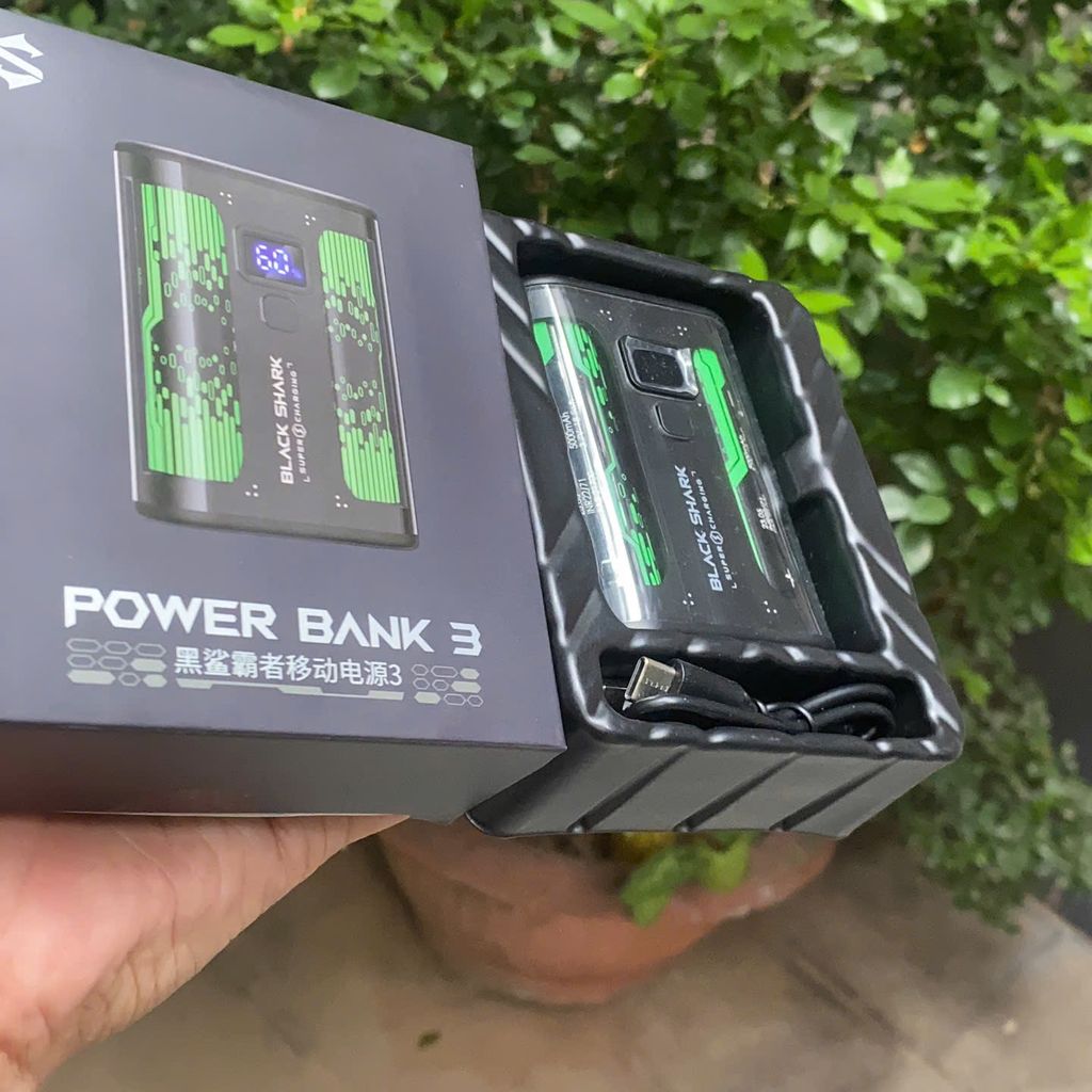 Sạc Dự Phòng Gaming Black Shark 10000mAh 22.5W - Sạc nhanh, phong cách 7 Sạc Dự Phòng Gaming Black Shark 10000mAh 22.5W - Sạc nhanh, phong cách
