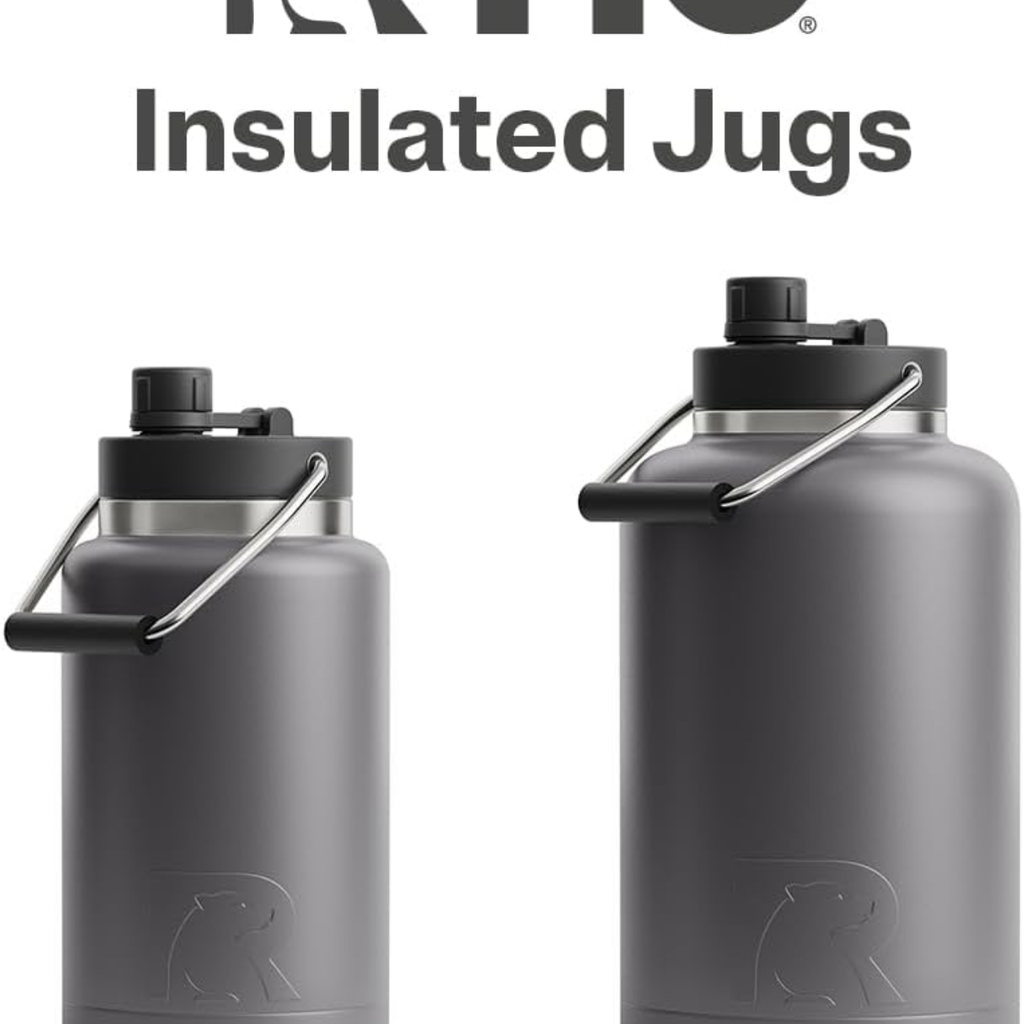 Bình Giữ Nhiệt Khổng Lồ 3.6L RTIC Insulated Jug (Mỹ)- Giữ Lạnh 24 Giờ, Thép ko gỉ 18/8 6 Bình Giữ Nhiệt Khổng Lồ 3.6L RTIC Insulated Jug (Mỹ)- Giữ Lạnh 24 Giờ, Thép ko gỉ 18/8