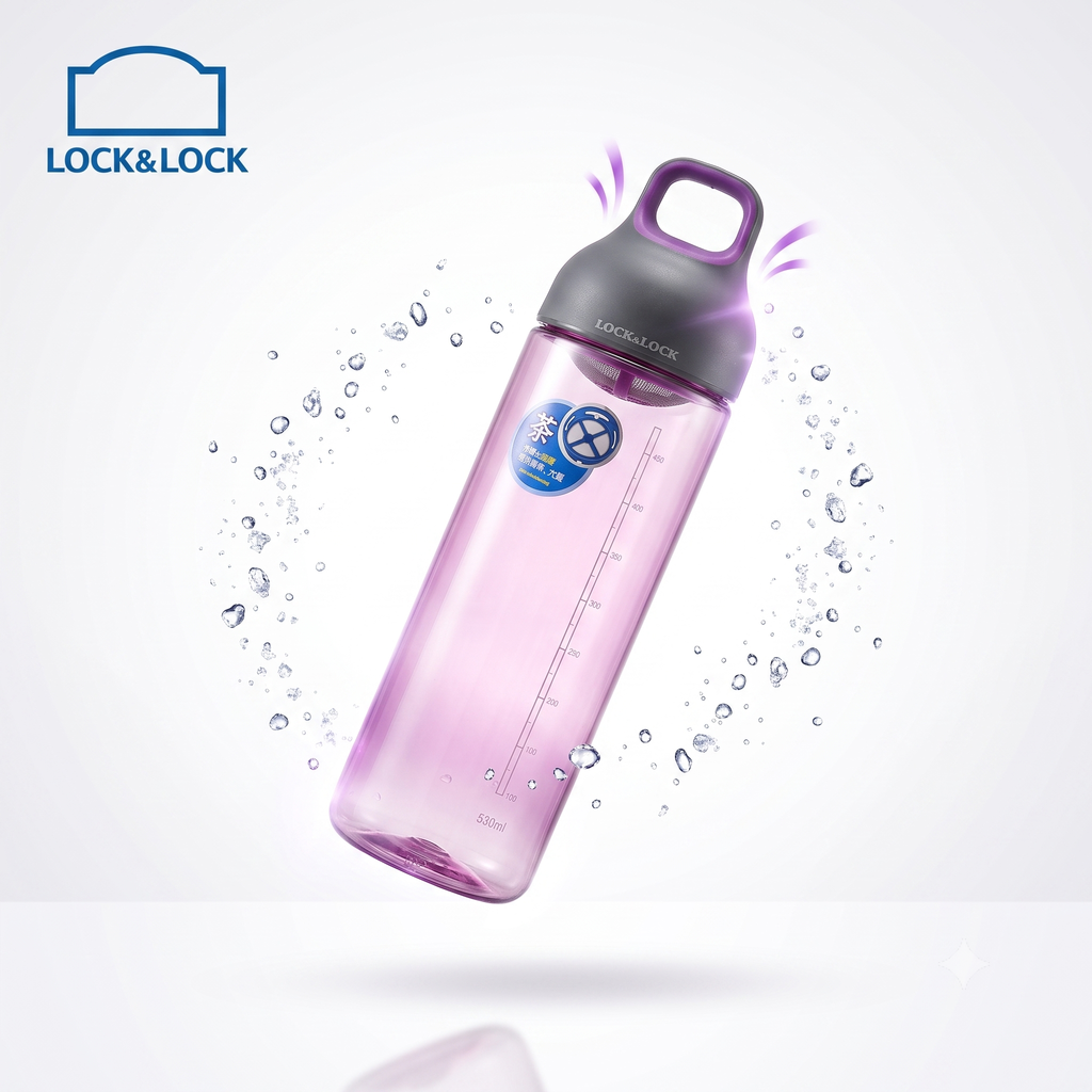 Bình nước thể thao LOCK & LOCK TWOTONE RING 530ML (HLC832) 1 Bình nước thể thao LOCK & LOCK TWOTONE RING 530ML (HLC832)