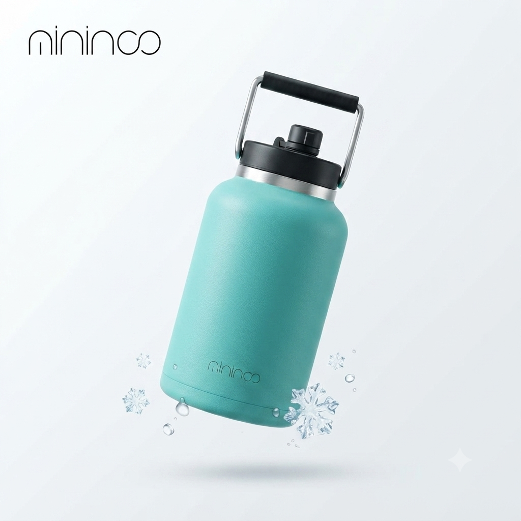 Bình giữ nhiệt khổng lồ MININCO 3.6L Giữ Lạnh 24 Giờ, Thép ko gỉ 18/8 4 Bình giữ nhiệt khổng lồ MININCO 3.6L Giữ Lạnh 24 Giờ, Thép ko gỉ 18/8
