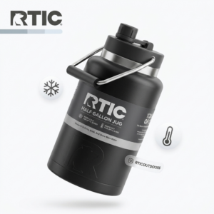 Bình Giữ Nhiệt RTIC Insulated Jug (1.8L) - Hàng Mỹ- Giữ Lạnh 24H