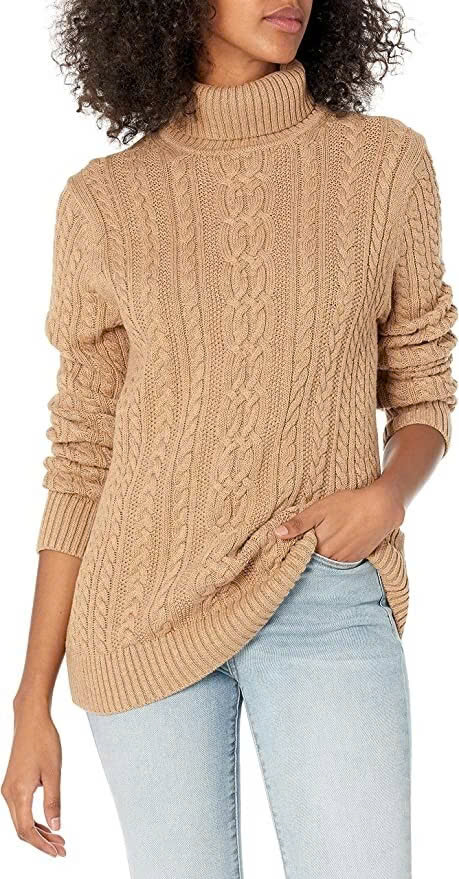 Áo len Nữ cổ lọ Amazon Essentials - size XS MỸ ( size M Việt Nam ) B07QF6B1KG 2 Áo len Nữ cổ lọ Amazon Essentials - size XS MỸ ( size M Việt Nam ) B07QF6B1KG