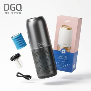 Máy Lọc Không Khí Khử Mùi Ô Tô DGQ Tích Hợp Khuếch Tán Tinh Dầu Tạo Ẩm Nano