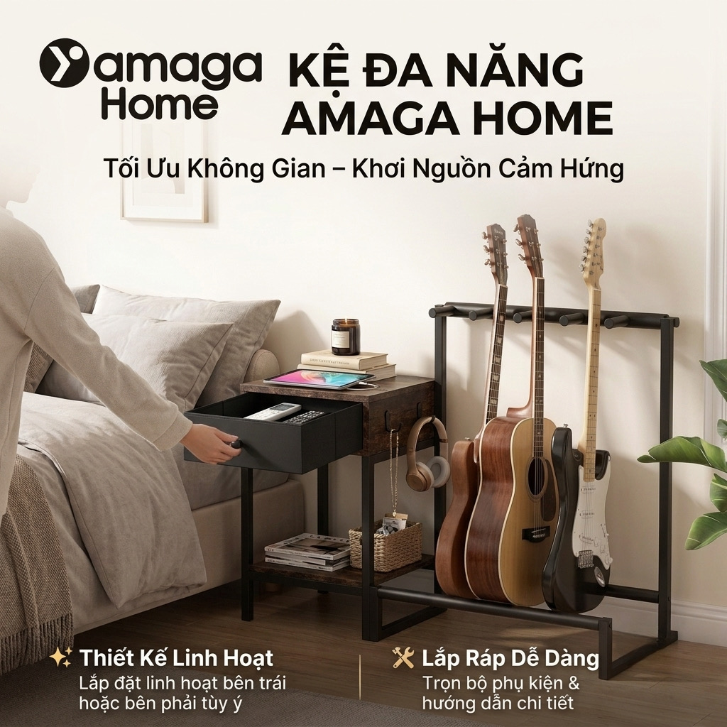Kệ Decor & Lưu Trữ Đa Năng YAMAGA HOME 1 Kệ Decor & Lưu Trữ Đa Năng YAMAGA HOME