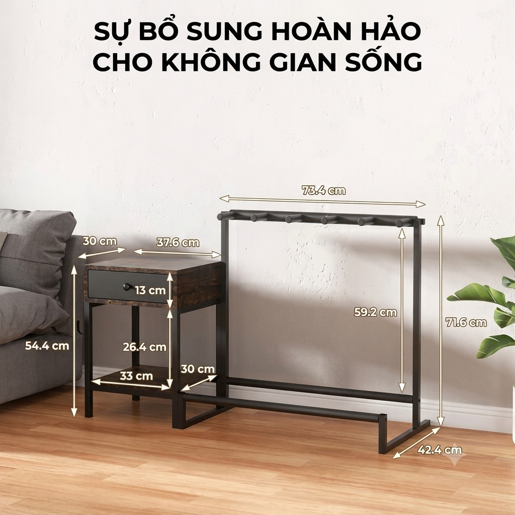 Kệ Decor & Lưu Trữ Đa Năng YAMAGA HOME 6 Kệ Decor & Lưu Trữ Đa Năng YAMAGA HOME