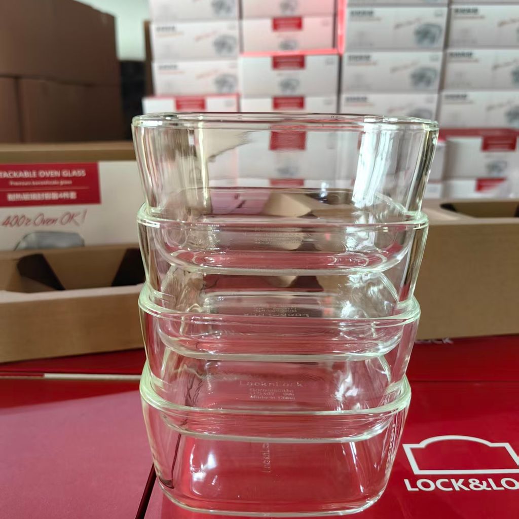 Bộ 4 Bát Thủy Tinh Borosilicate LOCK&LOCK Siêu Chịu Nhiệt Cao Cấp 13 Bộ 4 Bát Thủy Tinh Borosilicate LOCK&LOCK Siêu Chịu Nhiệt Cao Cấp