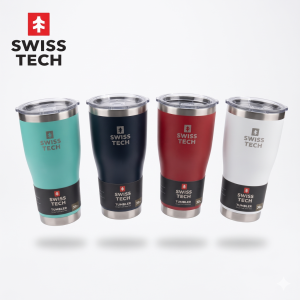 Ly Cốc Giữ Nhiệt SWISS TECH Tumbler 30oz (~887ml) Thép Không Gỉ 18/8 Dung Tích Lớn